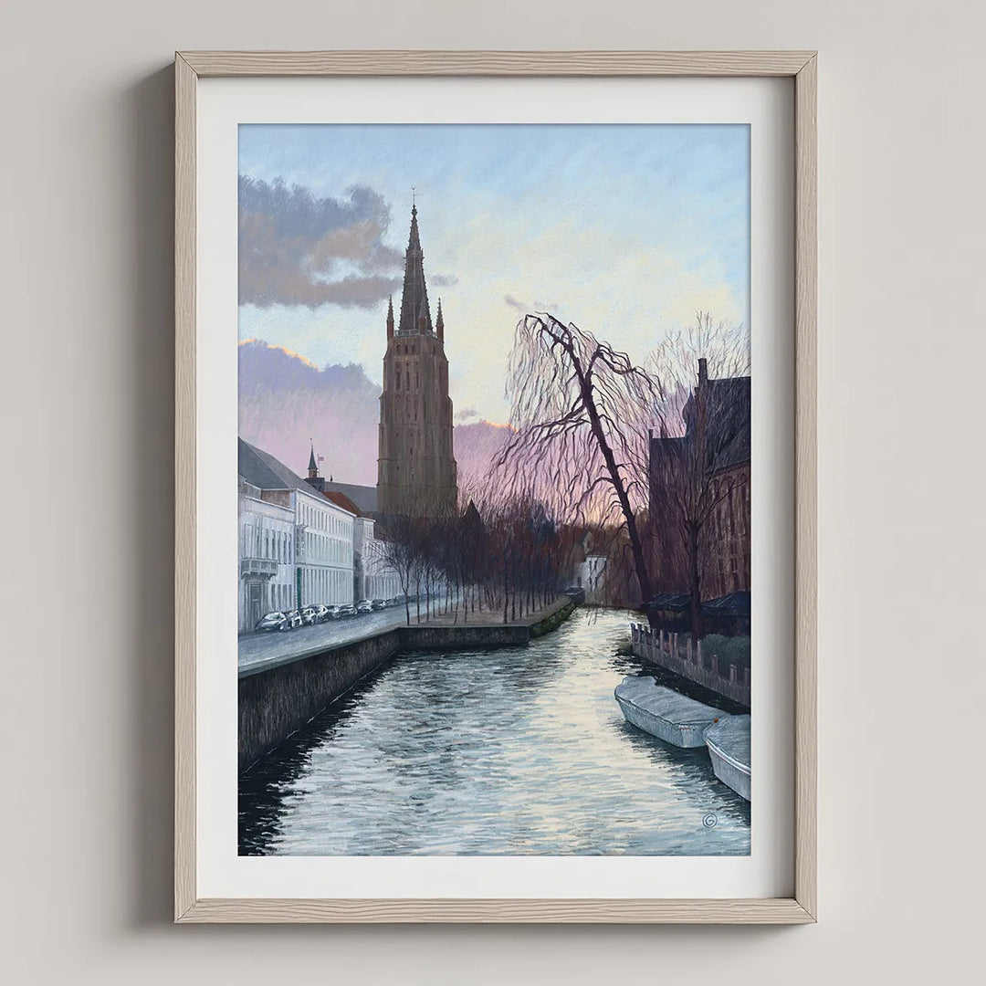 Bruges Church of Our Lady - Fine Art Print