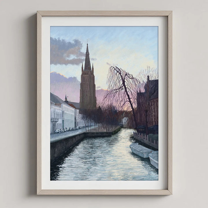 Bruges Church of Our Lady - Fine Art Print