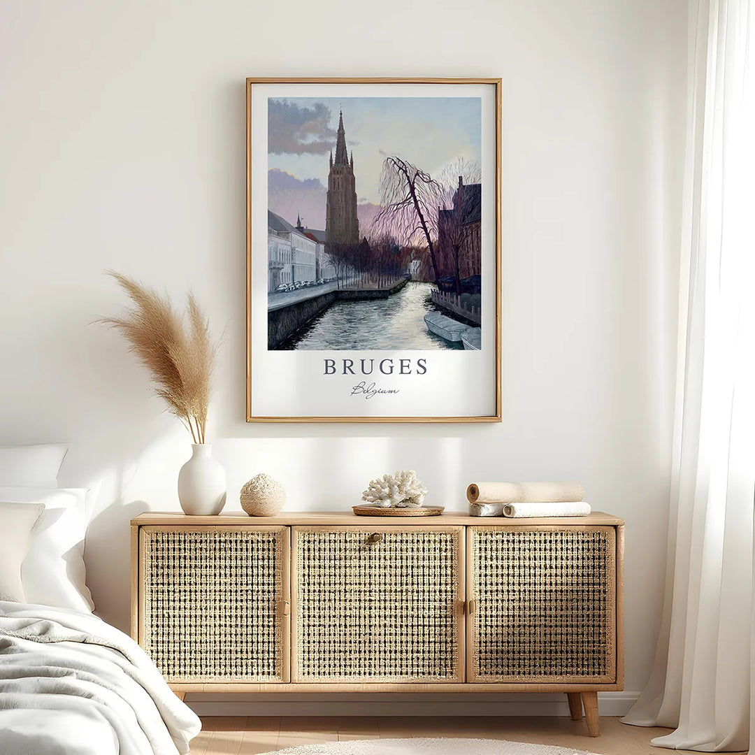 Bruges Church of Our Lady - Wall Art Poster