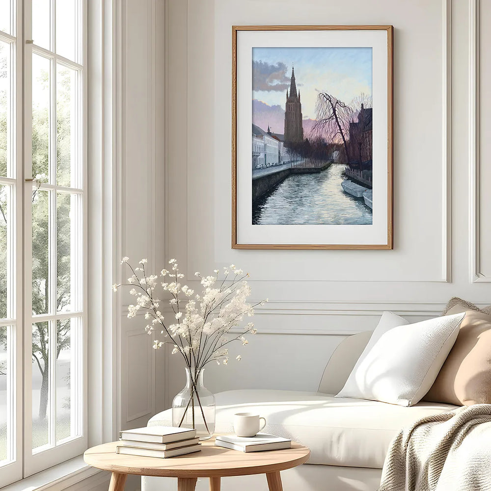 Bruges Church of Our Lady - Fine Art Print