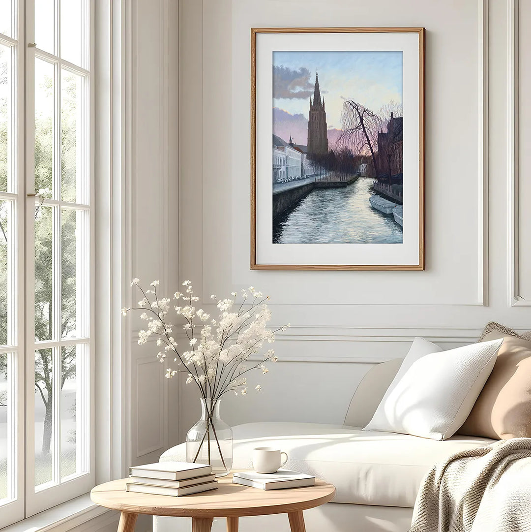 Bruges Church of Our Lady - Fine Art Print
