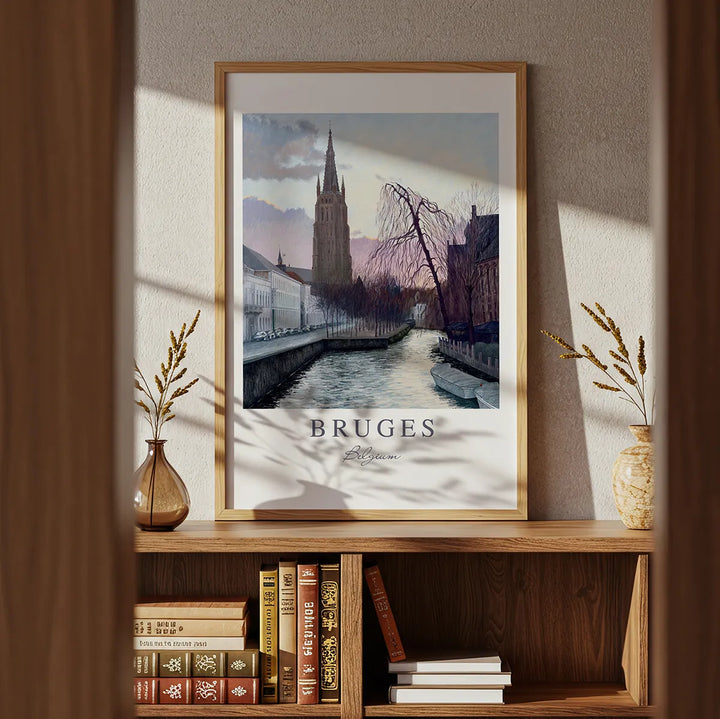 Bruges Church of Our Lady - Wall Art Poster
