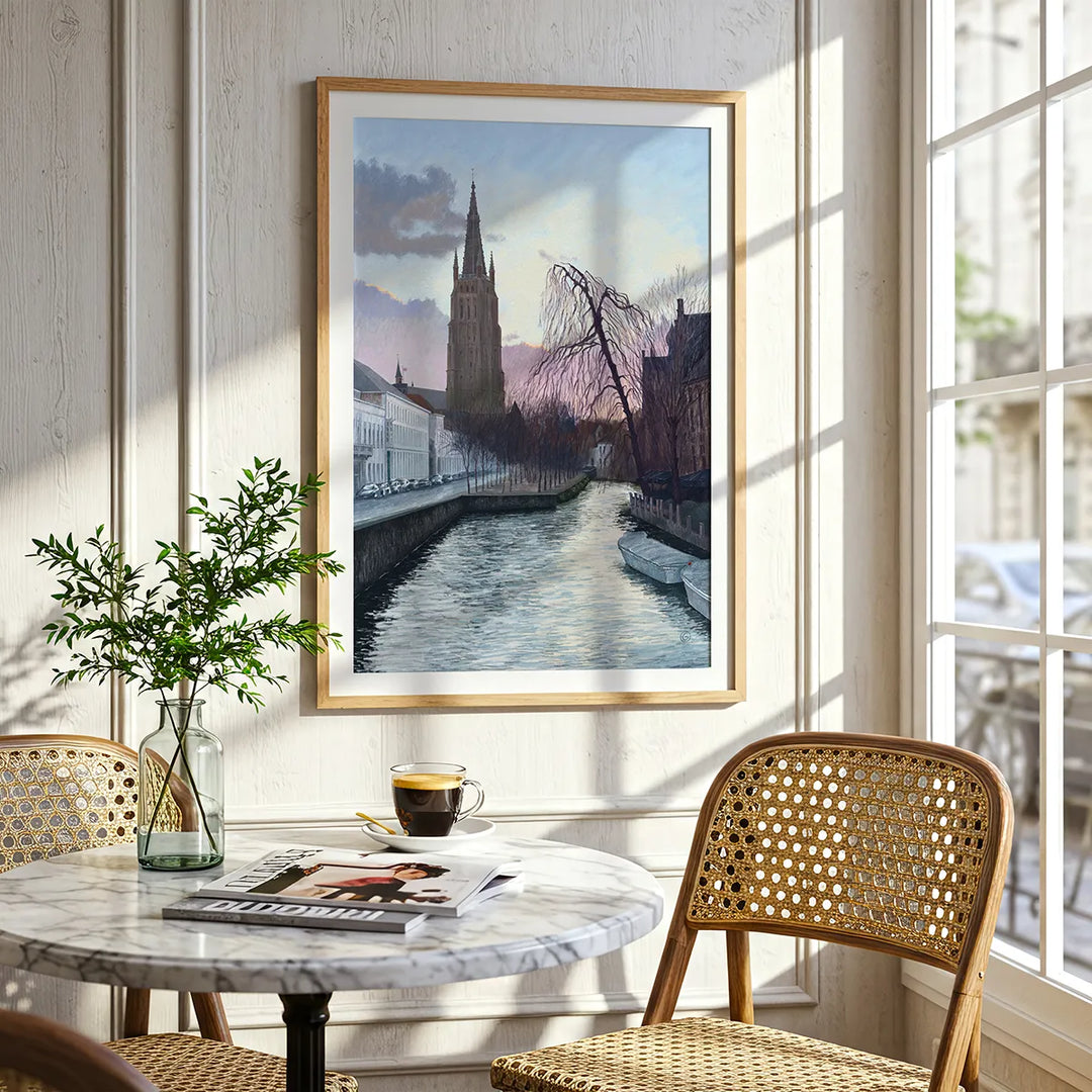 Bruges Church of Our Lady - Fine Art Print