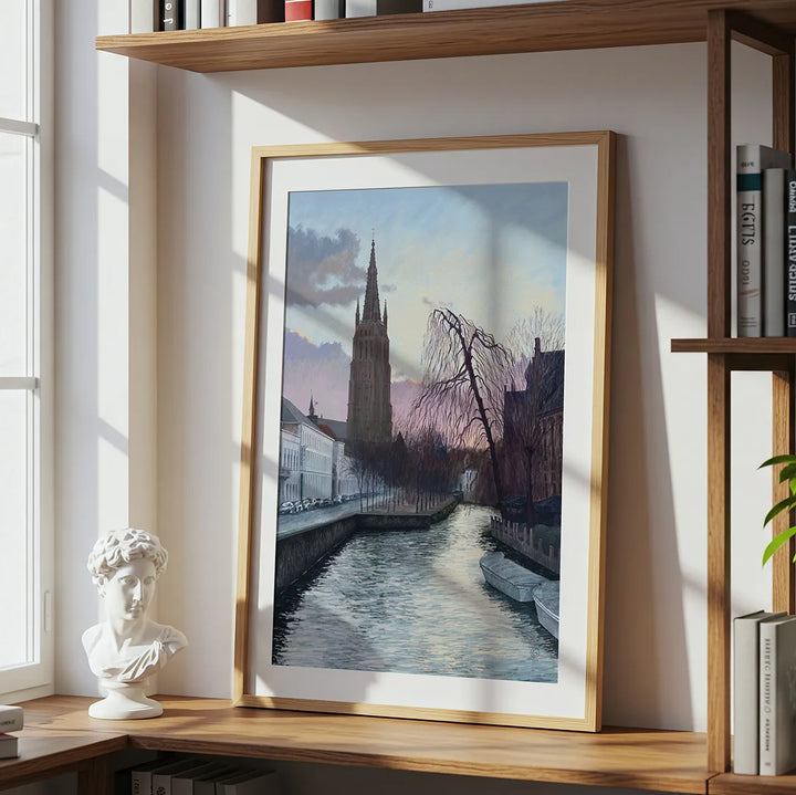 Bruges Church of Our Lady - Fine Art Print