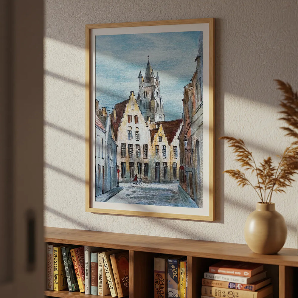 Bruges St. Salvator’s Cathedral – Wall Art Print