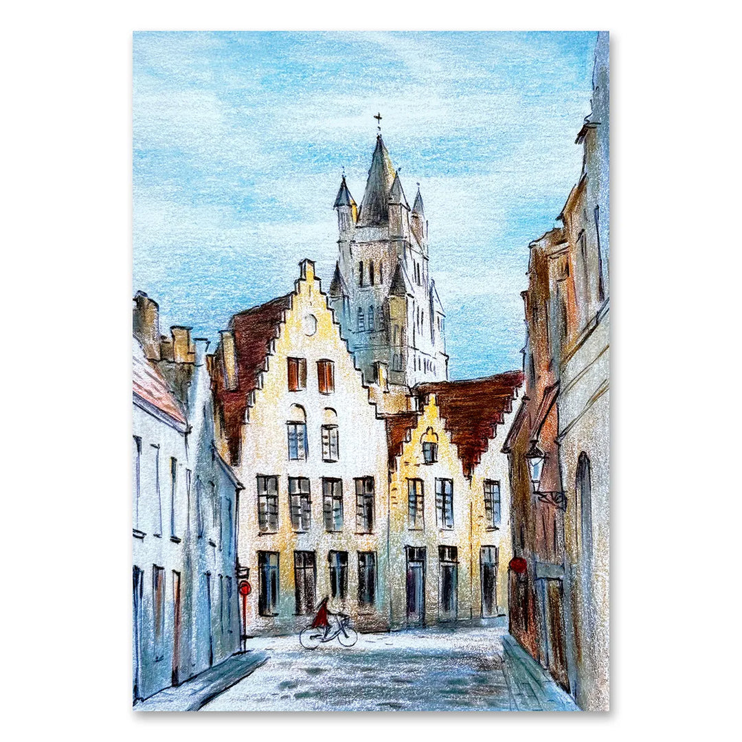 Bruges St. Salvator’s Cathedral – Wall Art Print