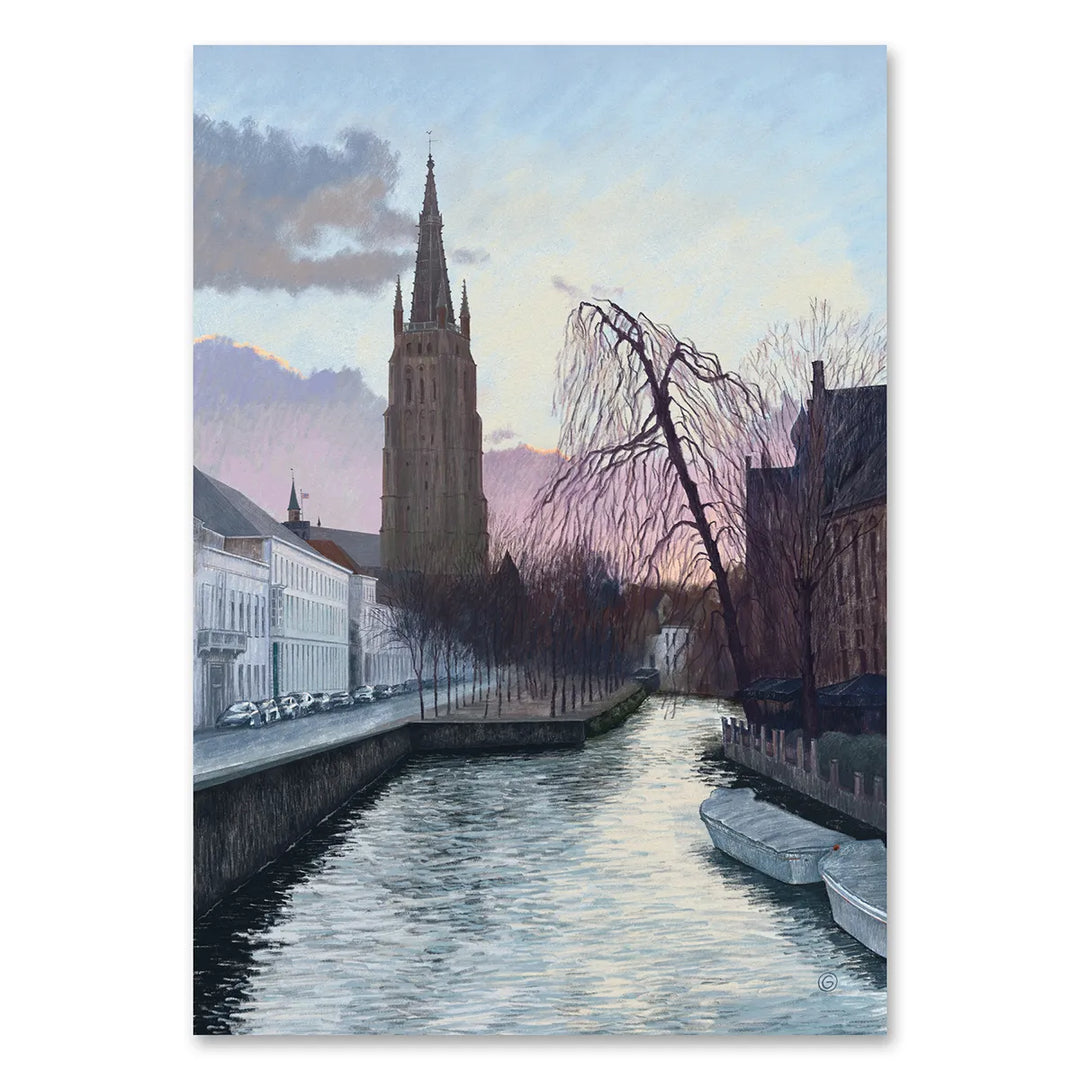 Bruges Church of Our Lady - Fine Art Print