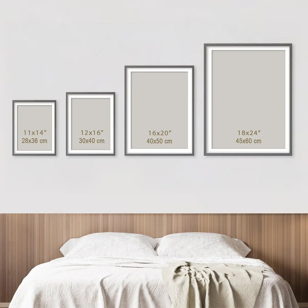 Bruges Art Print size guide