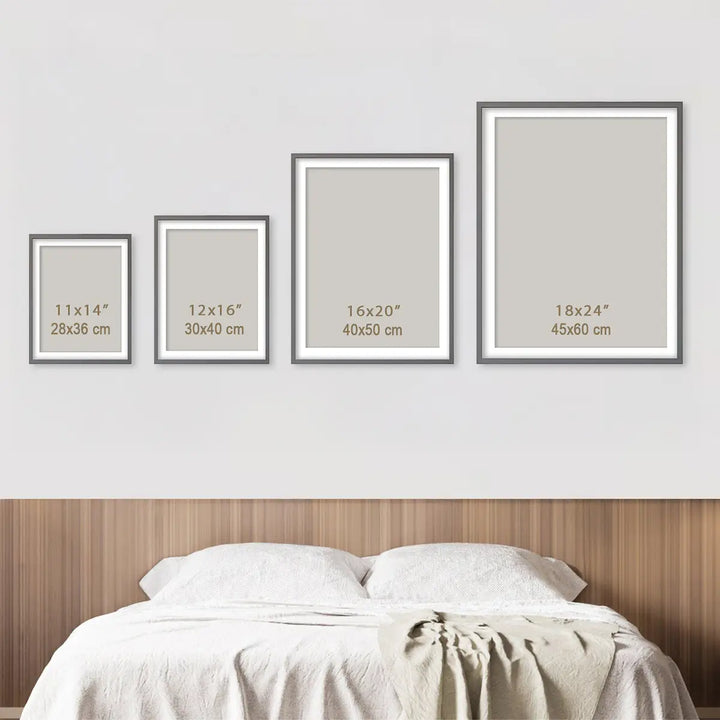 Bruges Art Print size guide